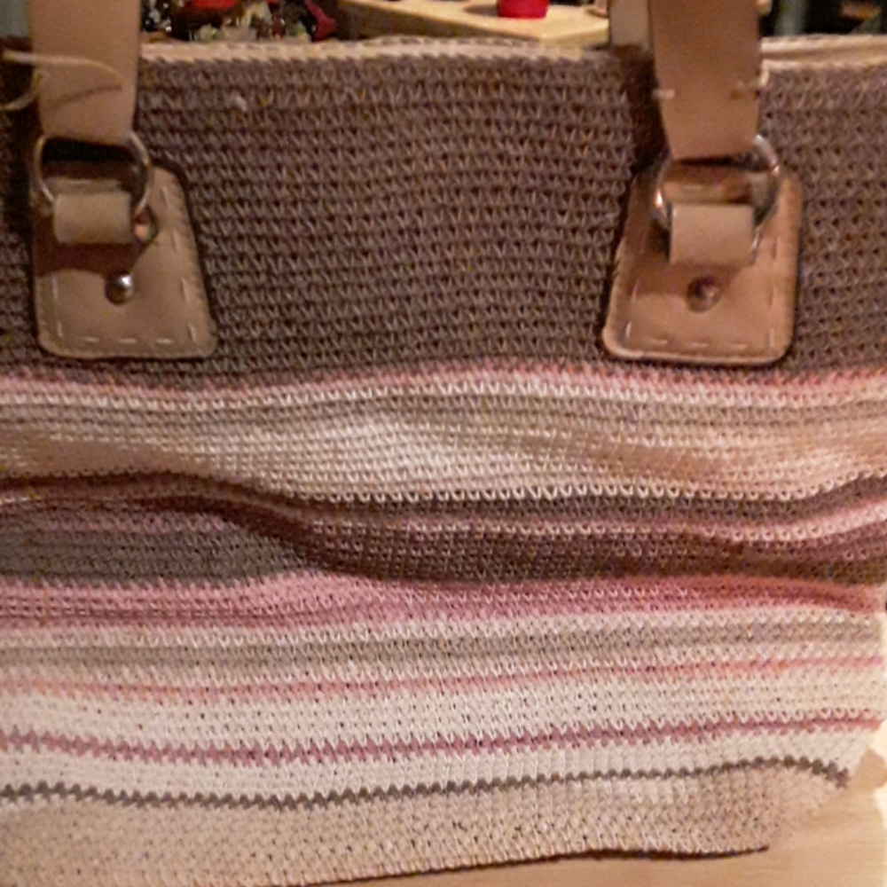 LADIES HANDBAG WOVEN DESIGNED. - Picture 2 of 7